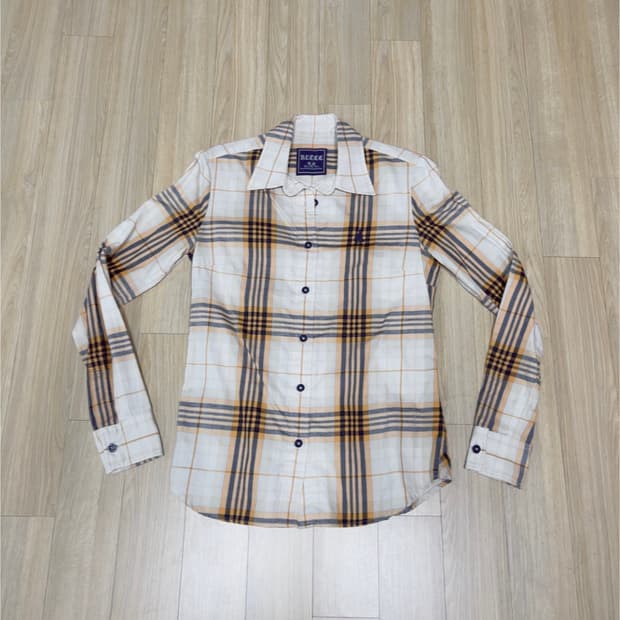 BeanPole 빈폴 체크 셔츠