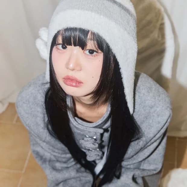 일리고 이어플랩 비니