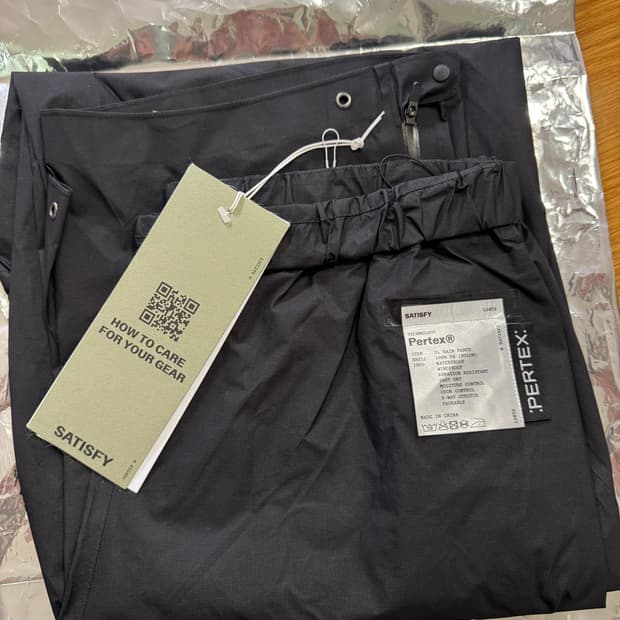 새티스파이 퍼텍스 레인팬츠