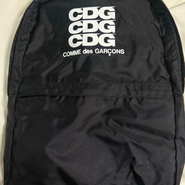 CDG 꼼데가르송 백팩 블랙