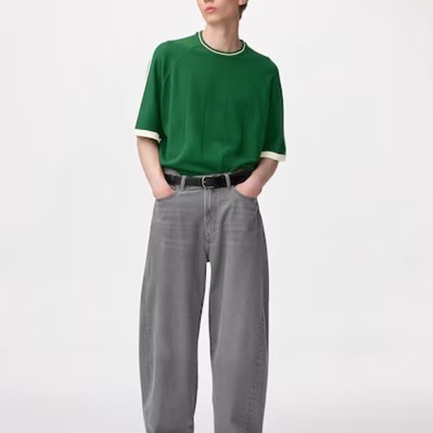 GU 배럴레그진 28사이즈 그레이색상 새상품
