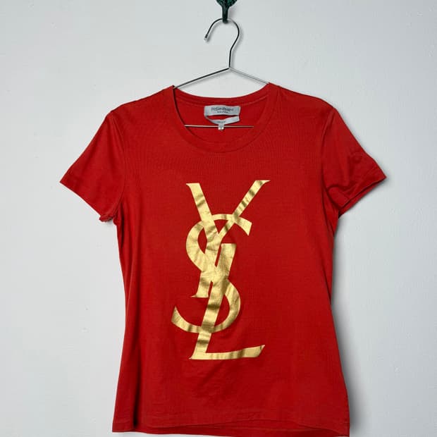 입생로랑 rive gauche ‘YSL' 티셔츠