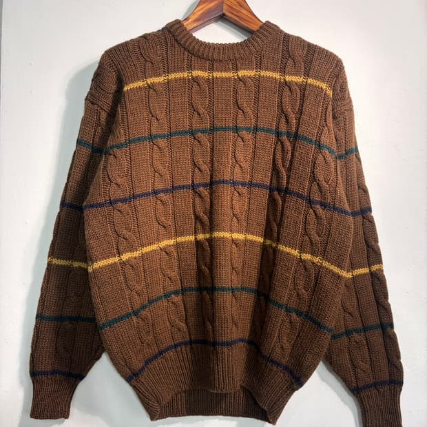 [L] Mcgreger 맥그리거 울 100% 니트 