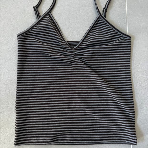 루루서울 슬리브리스 브라운그레이 