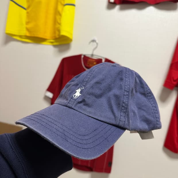 폴로 네이비 볼캡
