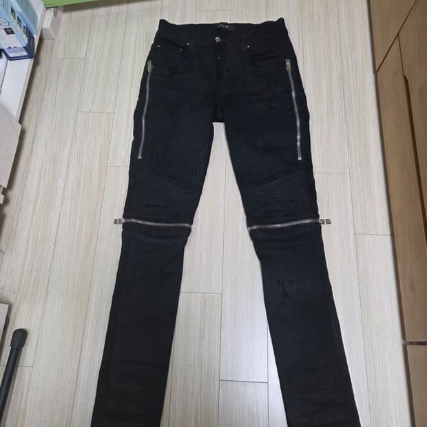 Amiri 아미리 MX2 블랙 데님 진 29