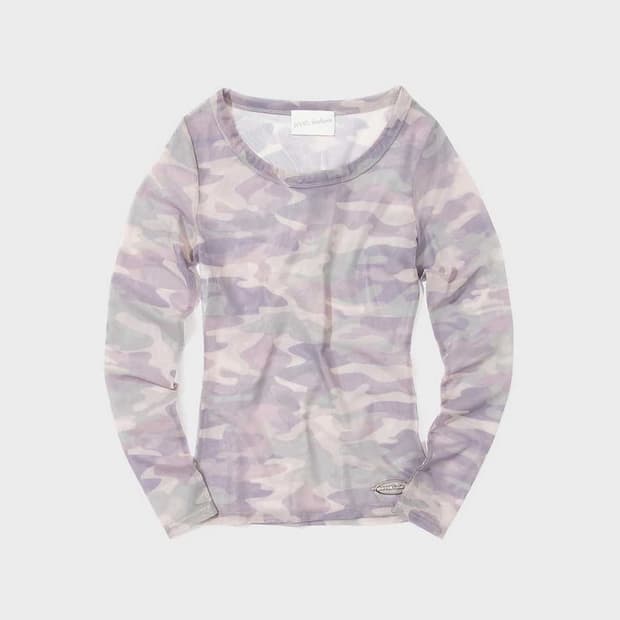 2000아카이브스 카모 메쉬 탑