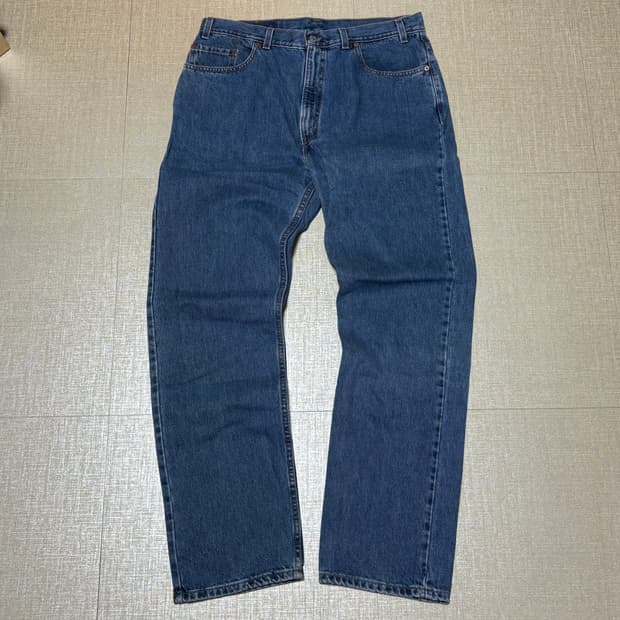 80s  CANADA 🇨🇦리바이스 505 오렌지 탭 중청 데님