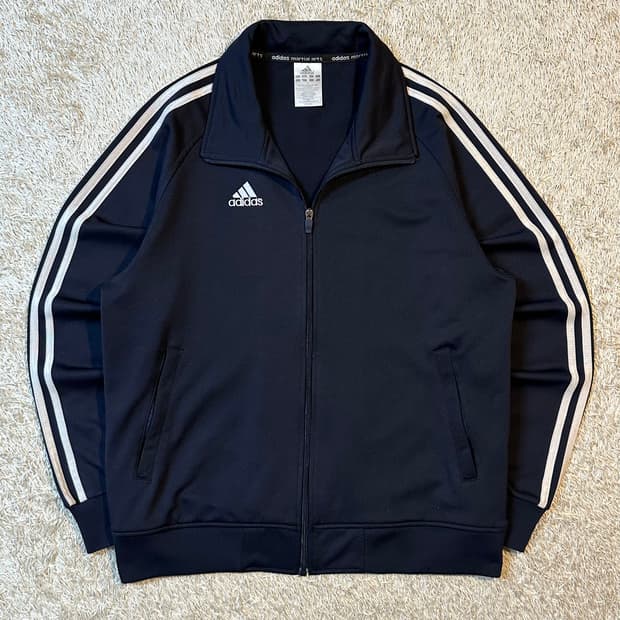 아디다스 ADIDAS 마샬아츠 삼각로고 트랙탑 져지 다크네이비