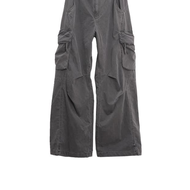 999휴머니티 블리치드 카고팬츠
