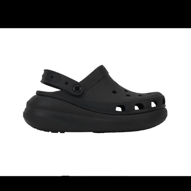 크록스 클래식 크러쉬 클로그 블랙 250