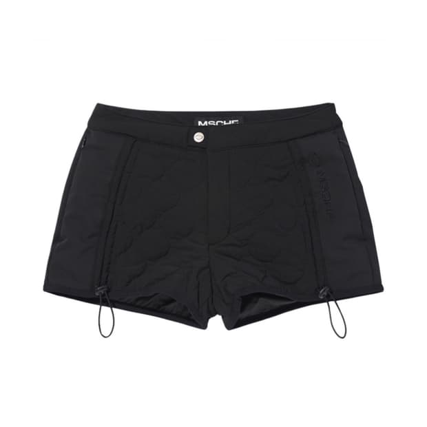 MSCHF QUILTED SHORTS_BLACK