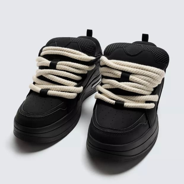 자라 스트링 스케이트 스니커드