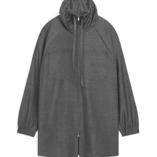 Arket 아르켓 지퍼 울 셔츠 34사이즈 새상품