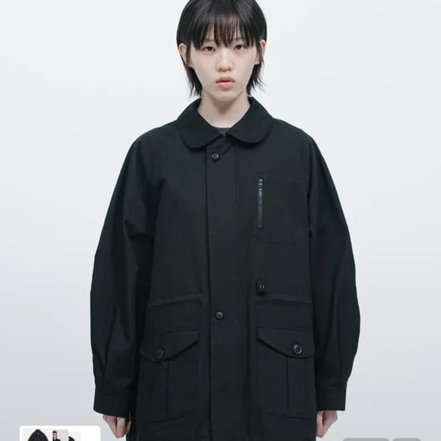 오헤시오 트렌치 카라 점퍼 Trench collar jumper