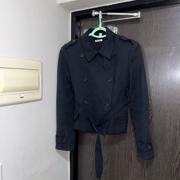 miu miu 미우미우 더블 블레스트 자켓