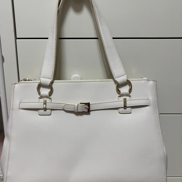 PINKY&DIANNE 핑키앤다이안 화이트 토트백 가방 아이보리 갸루