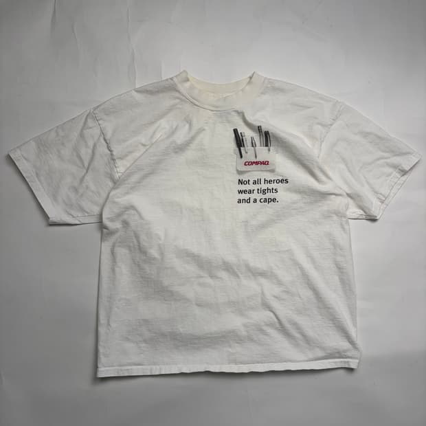 90s Compaq Tee (white)