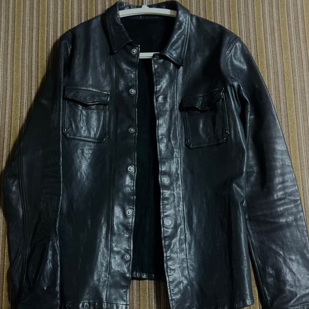 Isamu Katayama Backlash 소가죽 자켓