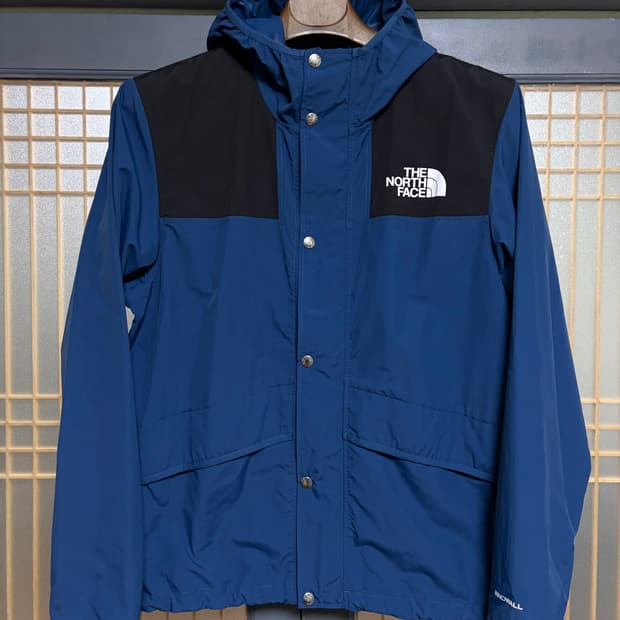[L]노스페이스 윈드월 경량바람막이 블루