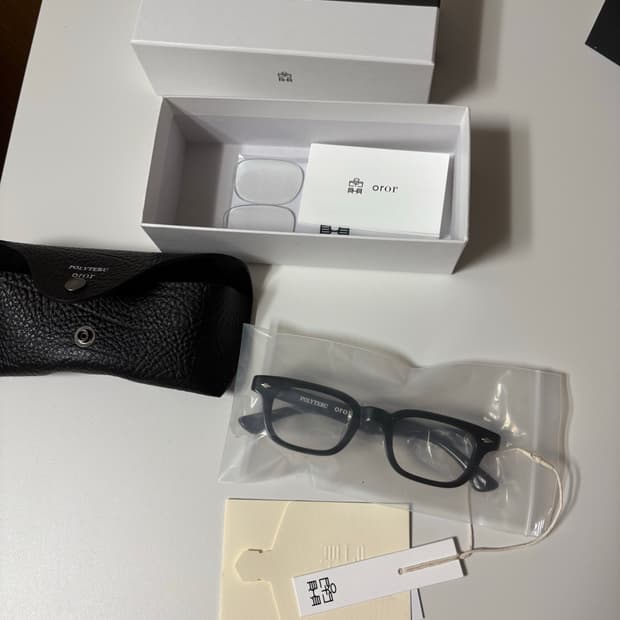 폴리테루 오르오르 안경