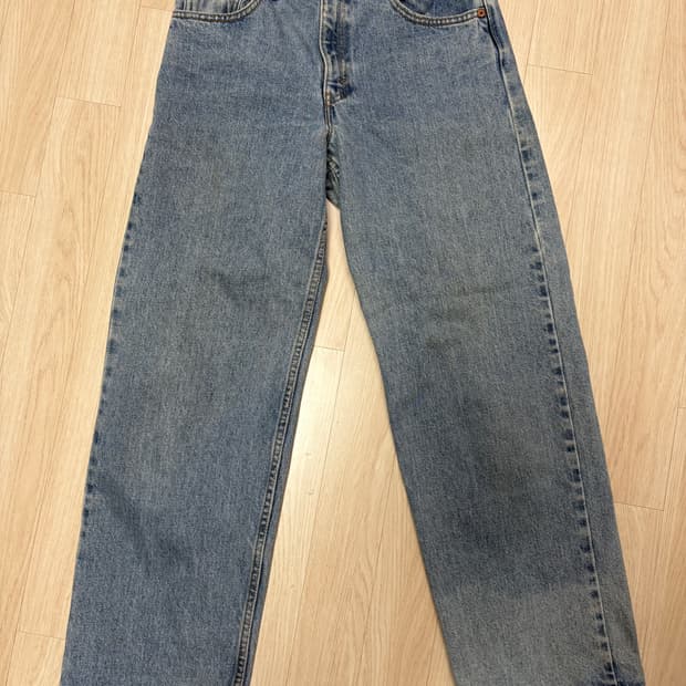 [우먼스] 빈티지 리바이스 565 와이드 데님 (허리 26-27)