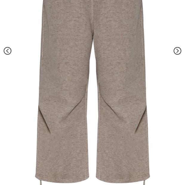 카미엔 코지 울 팬츠 오트밀