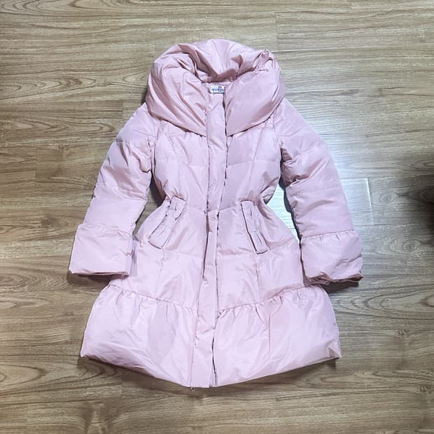 빈티지 핑크 리본 패딩 히메갸루 로걀 라떼 리즈리사깔 이시하라사토미