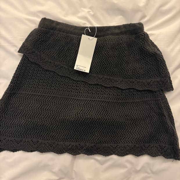 뉴뉴 니트 프릴스커트 새상품