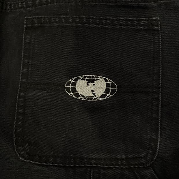 Wu wear 블랙진 34“