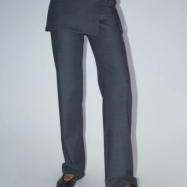 Paloma Wool Archive 팬츠 그레이 사이즈 36 아카이브 랩