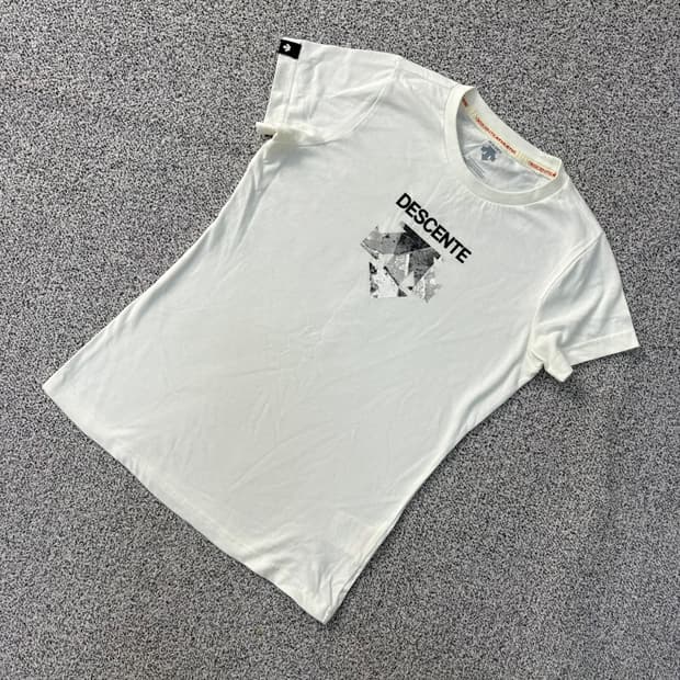 S 데상트 여성 라운드넥 반팔 티셔츠 0416J