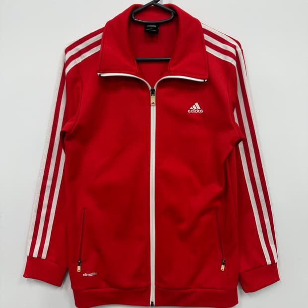 아디다스 레드 마샬아츠 져지 트랙탑 