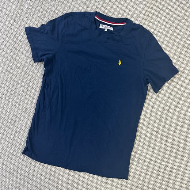 M US폴로 네이비 색상 티셔츠 0407D