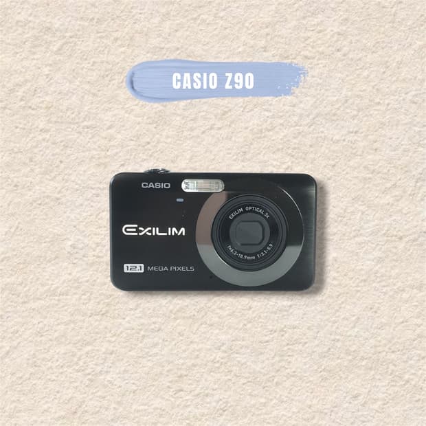 (풀박스🍃) 카시오 엑슬림 Z90 디카/디지털카메라
