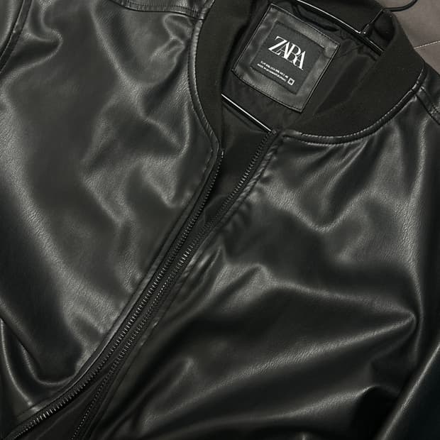 자라 레더자켓