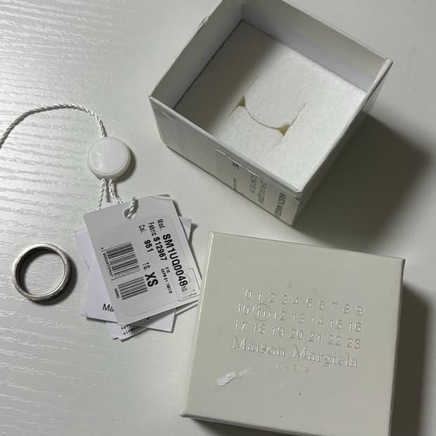 메종마르지엘라 넘버링 반지 XS