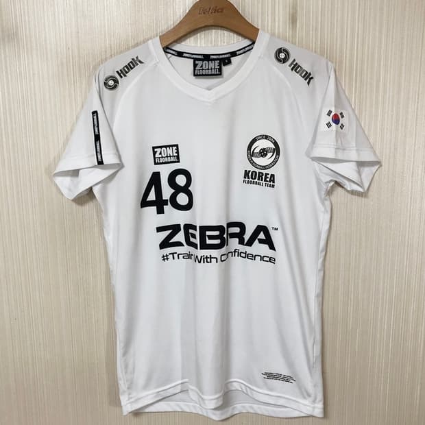 ZONE FLOORBALL 대한민국 플로어볼 국가대표팀 유니폼 S #48