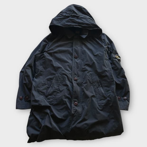 CP컴퍼니 블랙 야상 후드 자켓