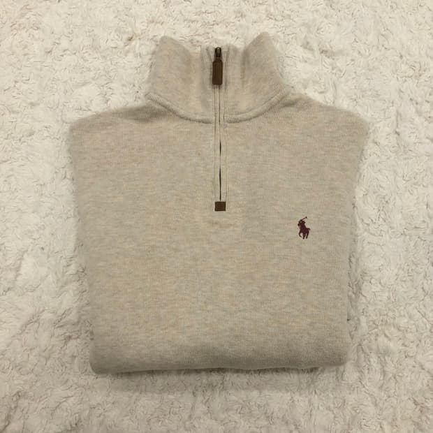폴로 랄프로렌 하프집업 니트