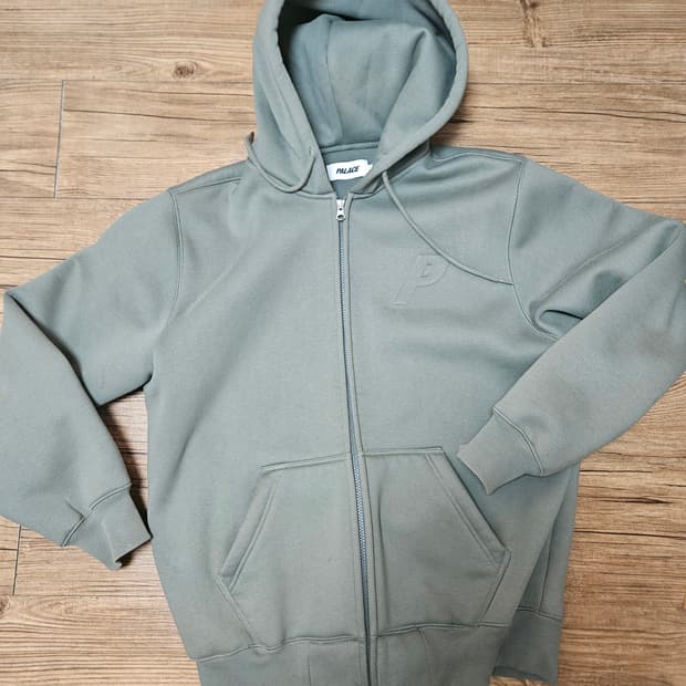 팔라스 써멀 엠보스 P3 집 후드 더 딥 그린 - 24FW