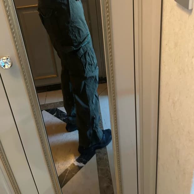 레더 & 카고바지 결제창