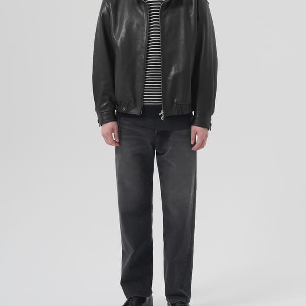 인더로우_레더 헤리티지 자켓_블랙_3사이즈