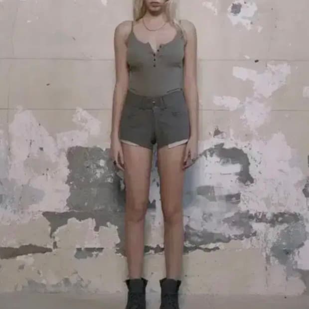 보헤미안서울 PIGMENT WASHED SHORTS 피그먼트 워시드 쇼츠