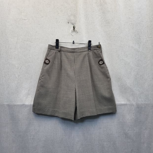 DIOR SPORTS 하운드투스 체크 반바지