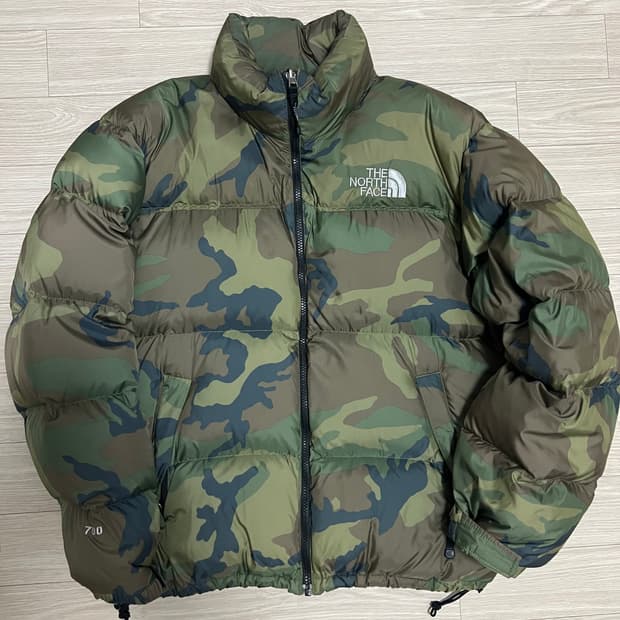 노스페이스 카모 눕시 센터로고 OG컬러 L 사이즈