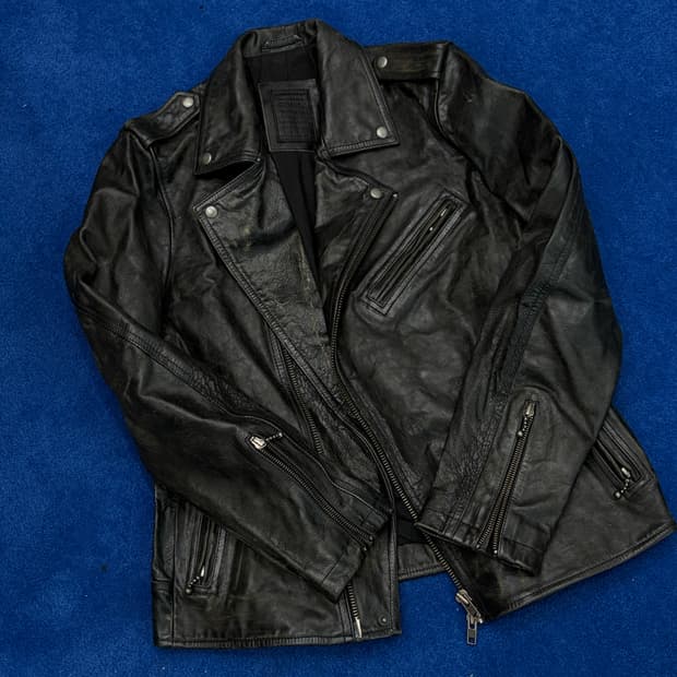 올세인츠 라이더 자켓 M