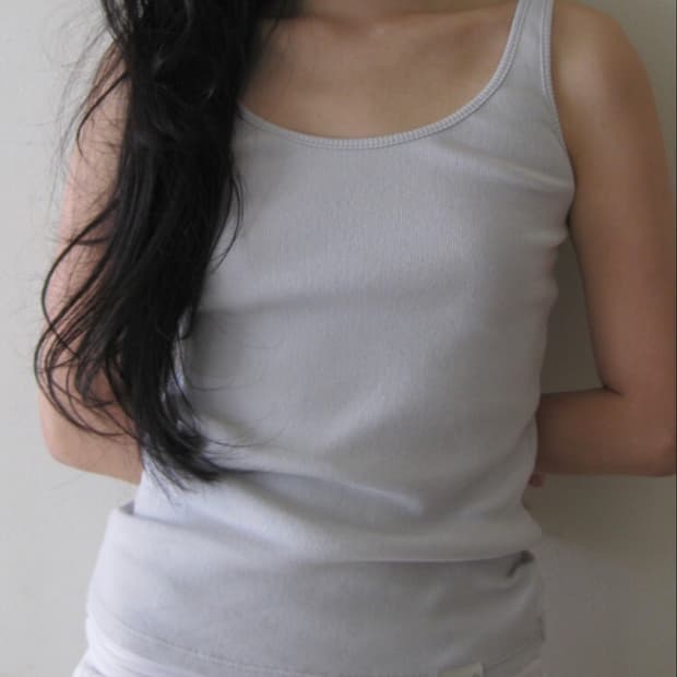 샵페어리 basic sleeveless (light grey)