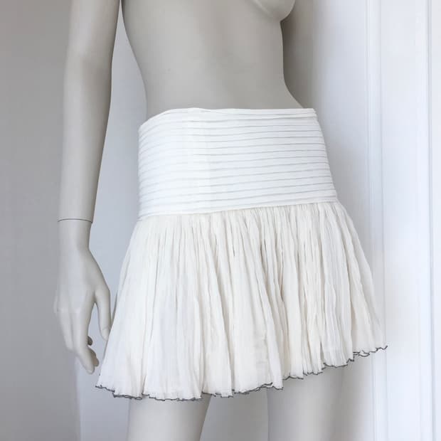 이자벨 마랑 Wrinkled Pintuck Skirt