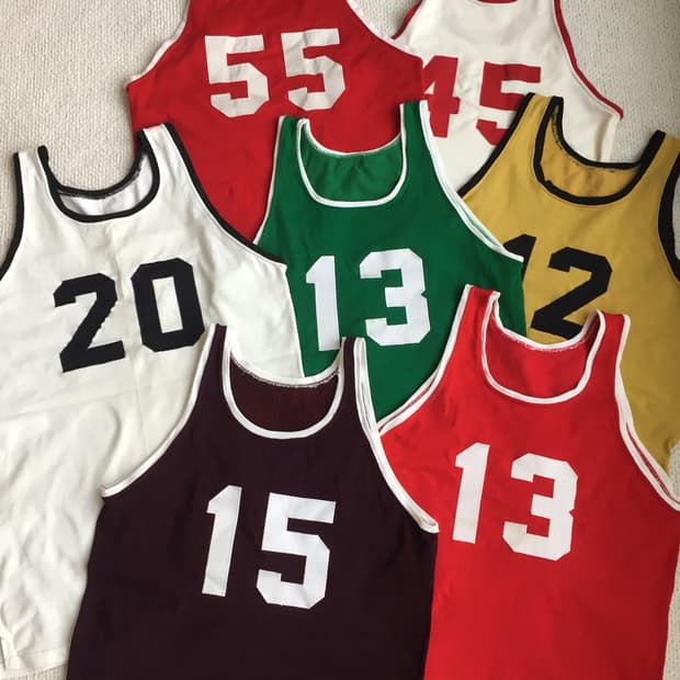 60-70’s vintage basketball 져지 탱크탑